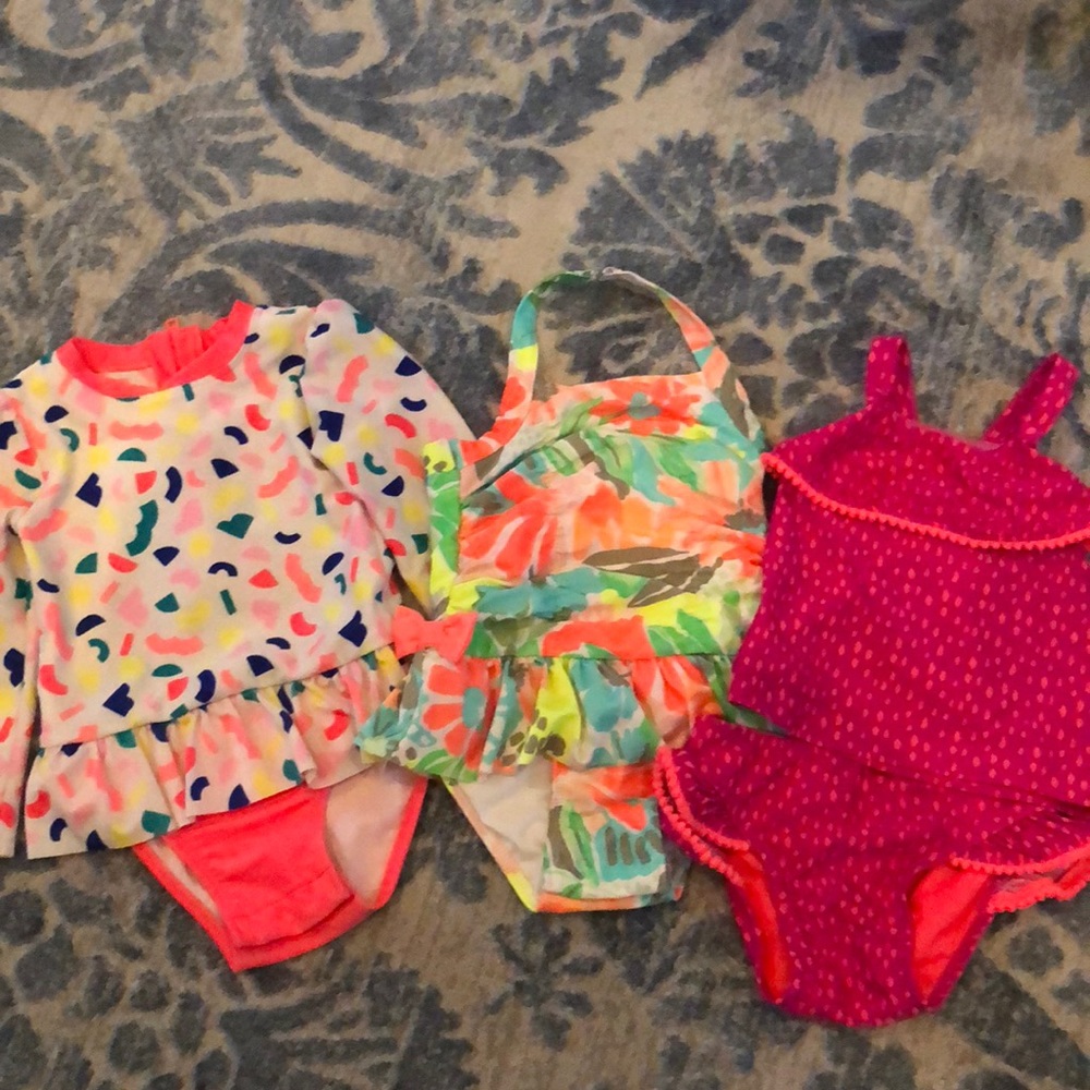 Cat & Jack swimsuit lot